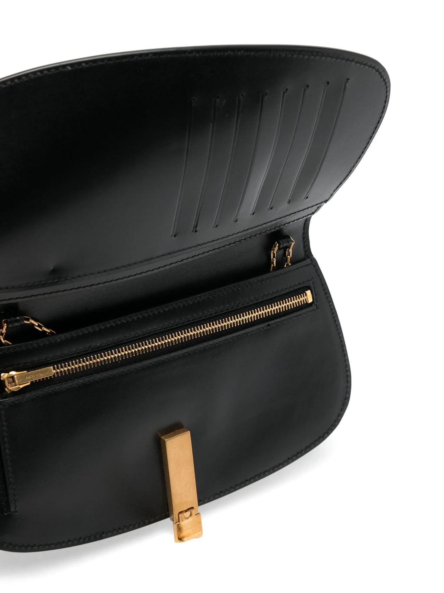 Schultergeldbörse mit Kettenriemen